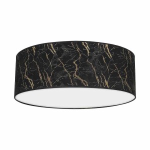 Lampa sufitowa SENSO Black/Gold 3xE27 Ø50cm
