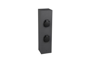 SŁUPEK OGRODOWY Z WBUDOWANYMI GNIAZDAMI Z UZIEMIENIEM GARDEN SOCKET 9964-42