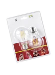 ŻARÓWKA LED BULB E27 4W 3000K  987-2400