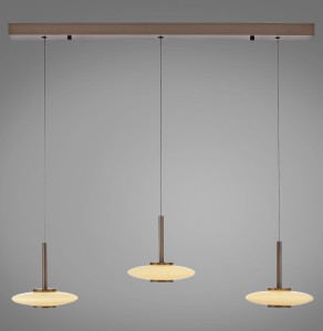 2083-34 PURE VITRU LAMPA WISZĄCA CIEMNOMETALOWO-BRĄZOWY