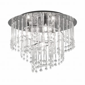 19154M TERRE LAMPA SUFITOWA CHROME