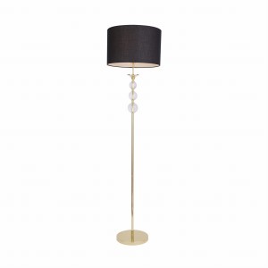 RLL93163-1GB REA II LAMPA PODŁOGOWA ZŁOTO-CZARNA/GOLD-BLACK