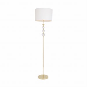 RLL93163-1GW REA II LAMPA PODŁOGOWA ZŁOTO-BIAŁA/GOLD-WHITE