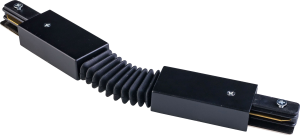 2060 ŁĄCZNIK ELASTYCZNY CZARNY  1 FAZOWY