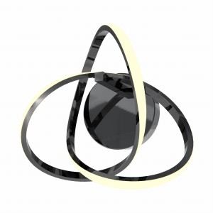 MB9717-1-3BCN INDIGO KINKIET CZARNY CHROM/BLACK CHROME