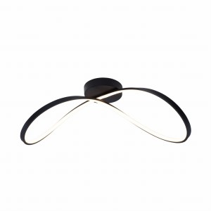 19600C-BK ERDA LAMPA SUFITOWA CZARNA/BLACK