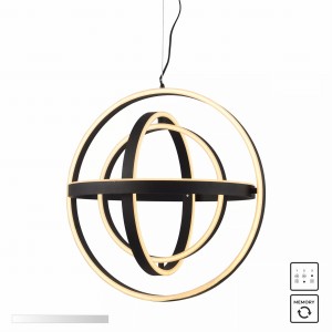 MD9203-4-3BD TESS LAMPA WISZĄCA CZARNA/BLACK