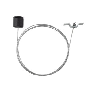 3012 ZESTAW PODWIESZAJĄCY CZARNY SZYNOPRZEWODU 1F