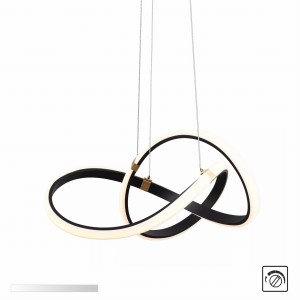 MD9717-1-3BGD INDIGO LAMPA WISZĄCA CZARNO-ZŁOTA/BLACK-GOLD