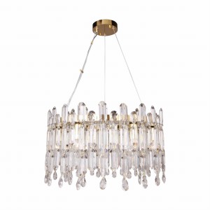 9867-500 CROWN LAMPA WISZĄCA ZŁOTA/GOLD