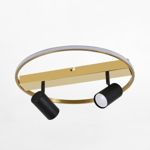 CL231045 VIENNA LAMPA SUFITOWA CZARNA-ZŁOTA/BLACK-GOLD