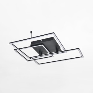 DH190827BBK AVENIR LAMPA SUFITOWA CZARNA/BLACK