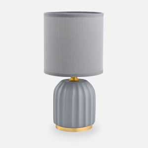 HS8723-GR LAMPA STOŁOWA SZARY