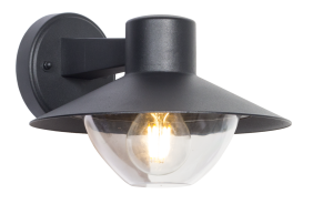 19103B-WD ECLIPSE LAMPA ZEWNĘTRZNA KINKIET CZARNY/BLACK
