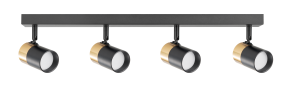 OB-2204BD-4-BK FORI LISTWA CZARNA-ZŁOTA/BLACK-GOLD