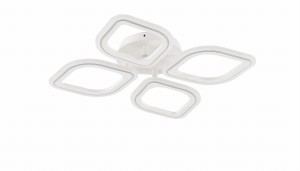 MS236040R-WH ILLUMIA LAMPA SUFITOWA BIAŁA-CHROM/WHITE-CHROME