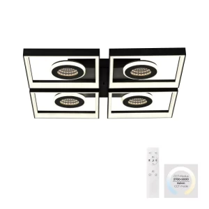 6855-18 TRAFORO LAMPA SUFITOWA CZARNY