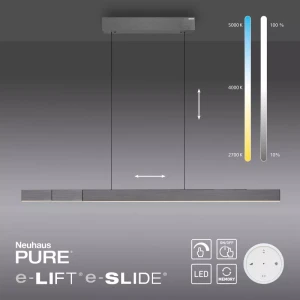 2545-15 PURE-MOTO-RISE LAMPA WISZĄCA SZARY