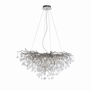 2192-55 ICICLE LAMPA WISZĄCA STALOWY