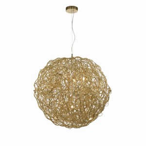 2019-12 SAREA LAMPA WISZĄCA ZŁOTY