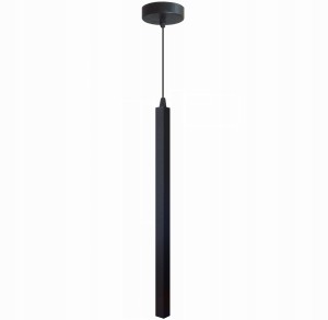 LAMPA SOPEL LED CZARNA
