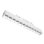 Lampa magnetyczna z diodami  12W 3000K DDCX-GS12-220 Biała