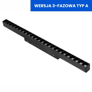 Lampa z diodami do szyn magnetycznych 24W 4000K DDCX-GS24-436 - TYP A