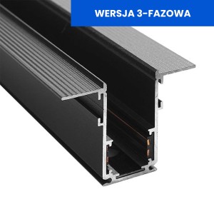 Szyna Magnetyczna LL-20C Podtynkowa 200cm - 3 Fazowa