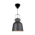 Lampa wisząca nad stół Adrian 48793003 retro antracyt