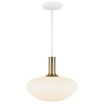 Lampa wisząca ALTON 35 PENDEL E27 HVID