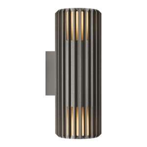 Lampa kinkiet ALUDRA DOUBLE WALL E27 SEASIDE ANTHRACITE