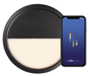 Lampa sufitowa, lampa ścienna AVA SMART PLAFOND LED SORT