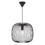 Lampa wisząca BERONI 40 PENDEL E27 SORT