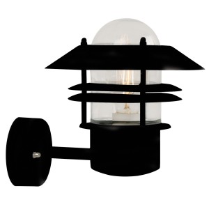 Lampa kinkiet BLOKHUS UP E27 SORT