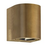 Lampa kinkiet CANTO 2 MESSING