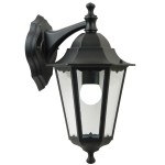 Lampa kinkiet CARDIFF DOWN E27 SORT