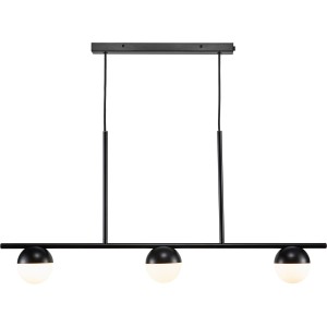 Lampa wisząca CONTINA 3-PENDEL G9 SORT
