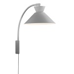 Lampa kinkiet Dial Wall light Szary