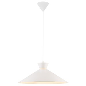 Lampa wisząca DIAL 45 PENDEL E27 HVID