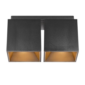 Oprawa typu downlight ETHAN 2-SPOT GU10 SORT