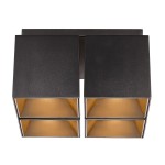 Oprawa typu downlight Ethan ETHAN 4-SPOT GU10 SORT