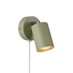 Lampa kinkiet EXPLORE WALL GU10 KHAKI GREEN