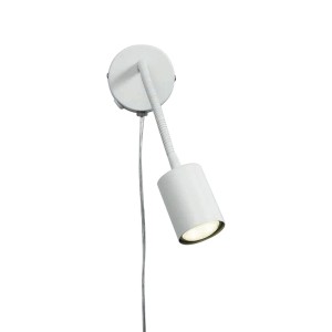 Lampa kinkiet EXPLORE FLEX GU10 HVID