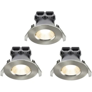 Downlight Stal szczotkowana FREMONT 3-KIT IP65 2700K BS