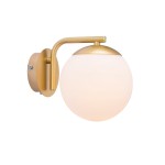 LAMPA KINKIET GRANT E14 MESSING