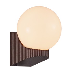 Lampa kinkiet HAYLEY E27 METALLISK BRUN