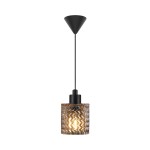Lampa wisząca HOLLYWOOD PENDEL E27 AMBER