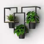 Kwietnik naścienny FLOWER WALL 8093