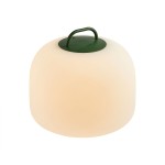 Lampa stołowa KETTLE 36 PENDEL OLIVEN/HVID