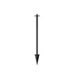 Szpikulec do lampy KETTLE-SPIKE METAL BLACK